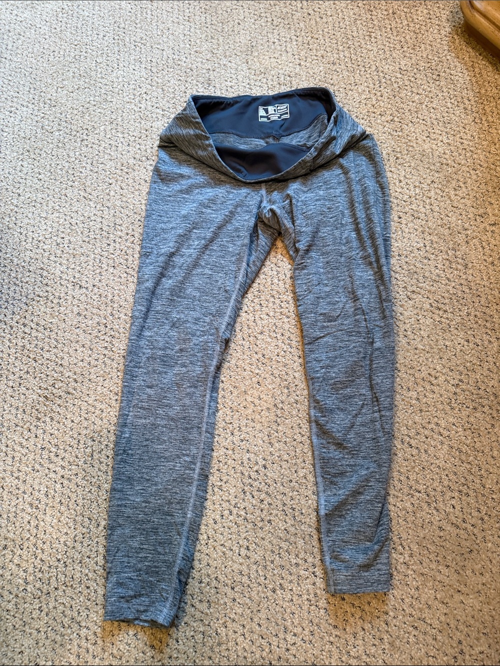 New Balance Charcoal Heather Kids Leggings